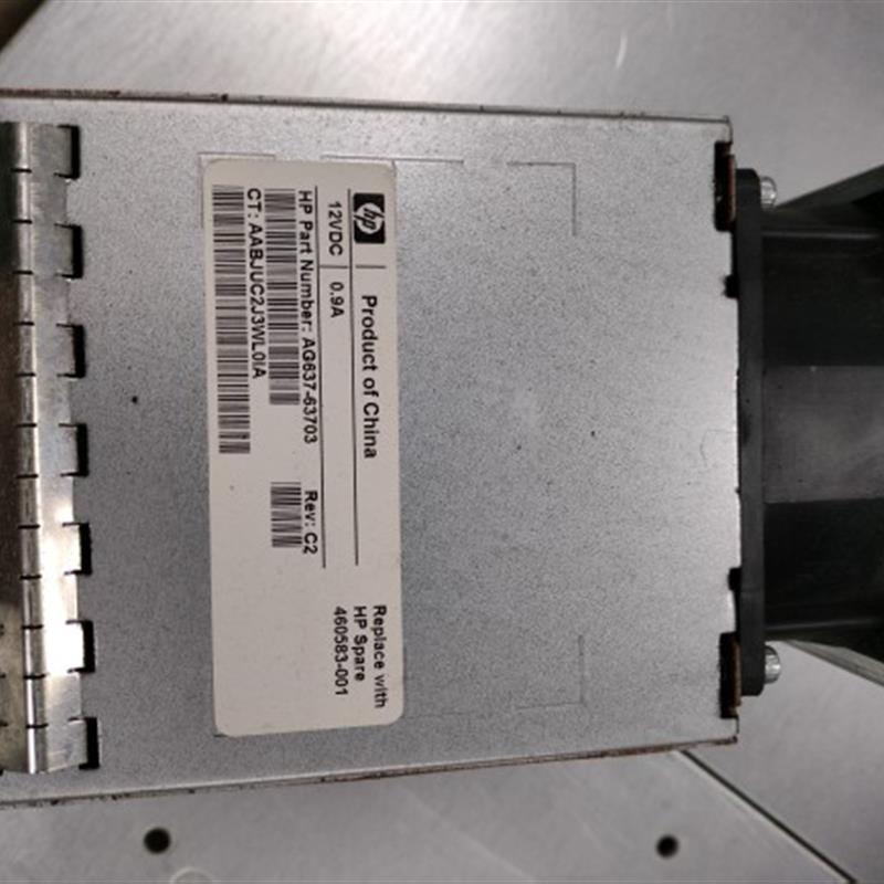 HP EVA4400 p6500控制器风扇 AG637-63703 460583-001现货