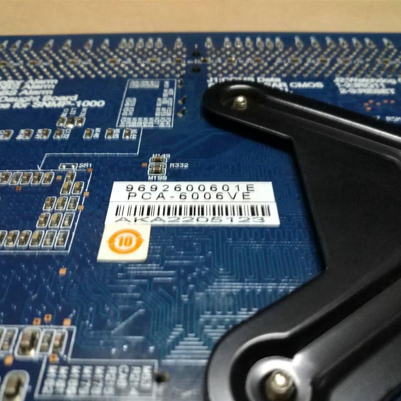 研华 PCA-6006VL PCA-6006 REV.B2 蓝板 集成网卡 显卡 配CPU内存