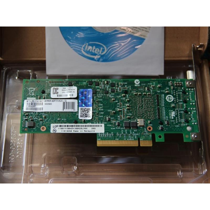原装INTEL Dell X520-T2 E10G42BT 0JM42W 芯片 双口万兆网卡