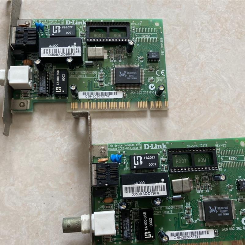 D-Link RTL8029AS COMBO BNC PCI 网卡 DE-528 SMT设备专用 现货