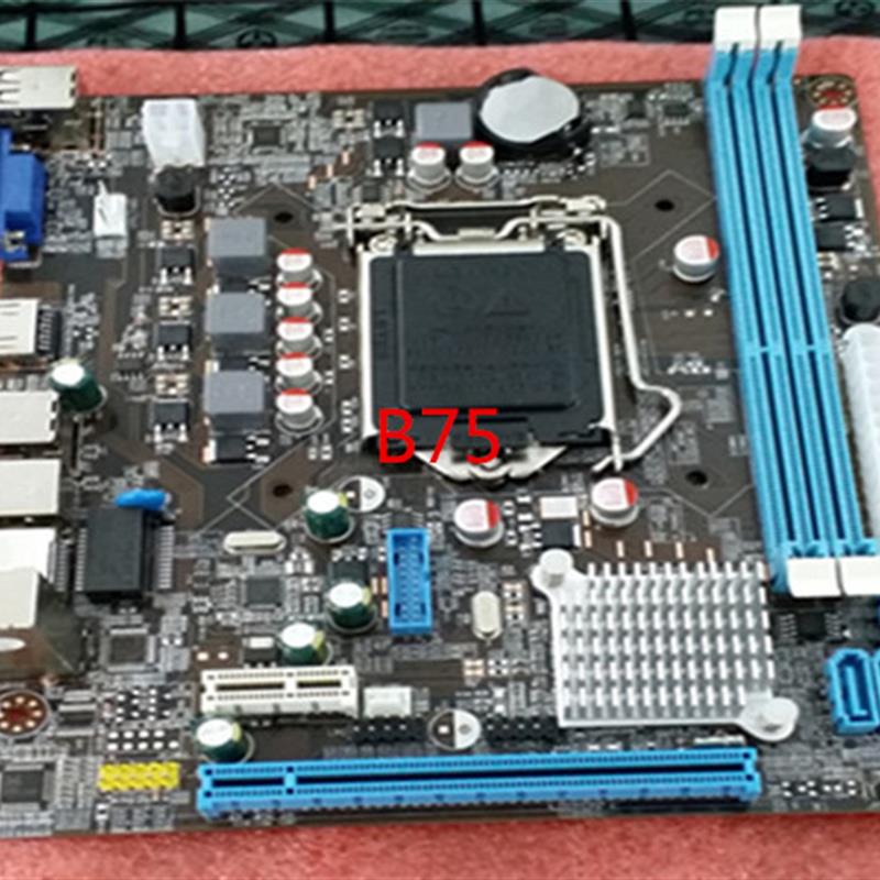 全新B75台式机主板支持1155CPU DDR3内存带usb3.0SATA3.0