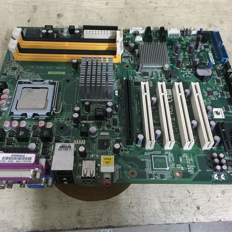 原装研华AIMB-766VG Rev.A1工业母板 单网口( 保修三个月)