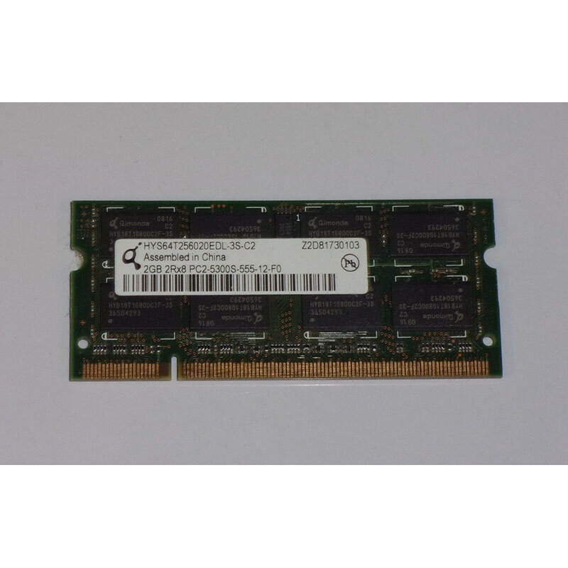 hys64t256020edl-3s-c2奇梦达2gb 2r*8 pc2-5300s-555-12-f0内存
