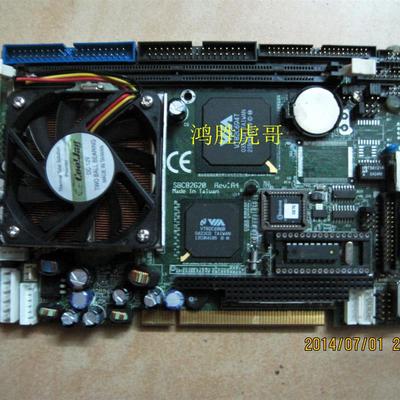 艾讯 Axiomtek SBC82620 REV:A4 工控主板 370工控卡 带CPU风扇