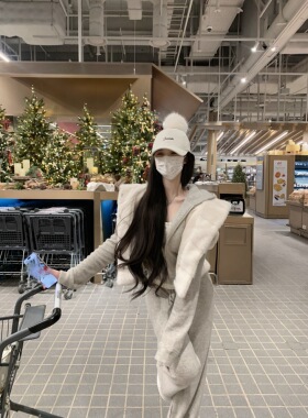 POET WONG【乳酪雪宝】以假乱真 质感超好环保水貂马甲百搭实穿冬