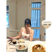 WONG kitty脑袋 私心超爱 POET 舒适好穿好版 型白女小吊带时髦