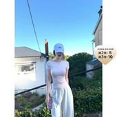 显瘦修身 POET 弹力百搭T恤 小圆领s kims短袖 WONG 招牌实穿Tee