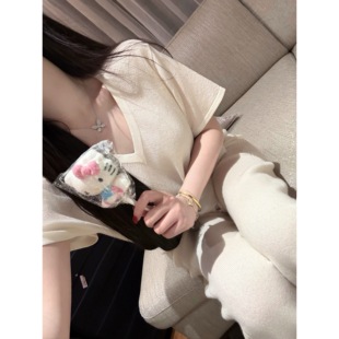 POET 轻松羊毛Tee 巨巨舒适超细羊毛进口机织百搭松弛短袖 WONG