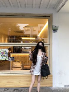 POET 慵懒氛围感 舒适韩系无袖 宽松背心显瘦oversize WONG