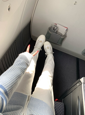 POET WONG【松弛裤王】必入！舒适又显瘦 版型巨好直筒小微喇长裤