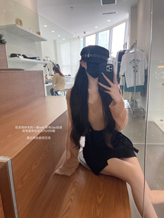 【三折清仓】随性高级感 收腰显瘦防走光背带裙百搭质感少女A字裙