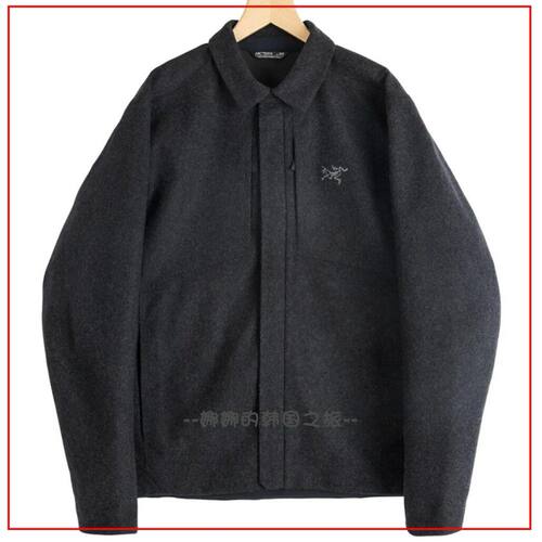 韩国代购ARC'TERYX始祖鸟SAWYER WOOL OVERSHIRT羊毛夹克男X11116