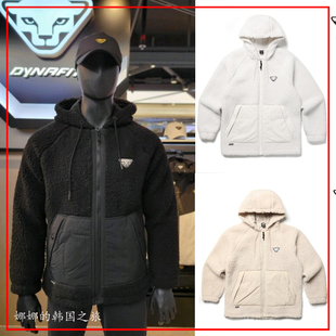 韩国代购DYNAFIT雪豹韩国冬男女加厚双层羊羔绒外套夹克YUW20139