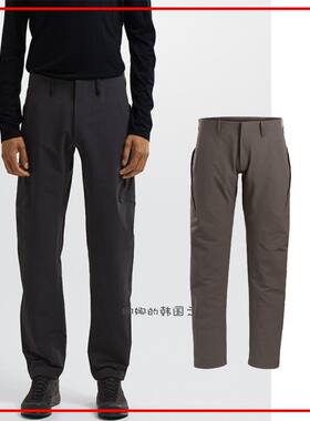 ARCTERYX/始祖鸟 韩国代购 23夏男ALIGN MX 防泼水修身户外冲锋裤