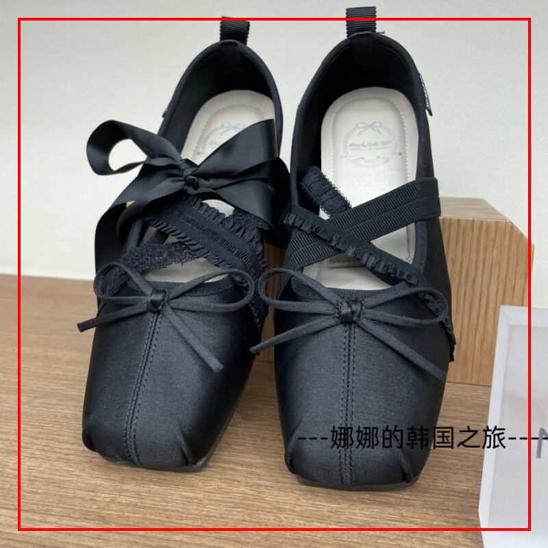 韩国代购Rockfish复古玛丽珍鞋图片