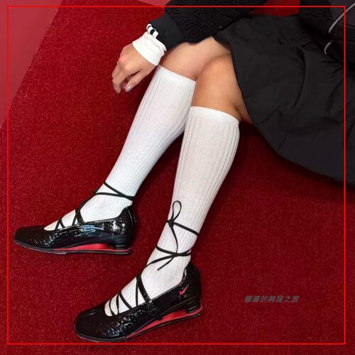 韩国代购Nike Shox Z Calistra x Labelhood 玛丽珍鞋IW7881-001