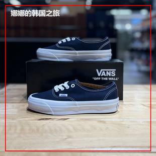 韩国代购VANS范斯Authentic Reissue44男女厚底帆布鞋VN000CQAOA8