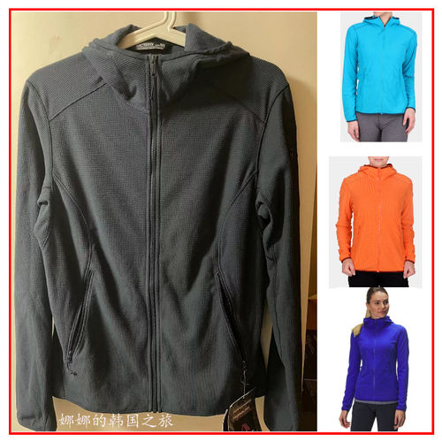 韩国代购Arcteryx/始祖鸟 Delta LT Hoody女连帽抓绒衣夹克 23144