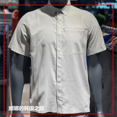 ARC'TERYX始祖鸟SKYLINE SS SHIRT M-MELANGE男速干短袖衬衣29439
