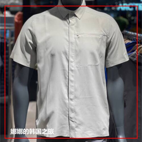 ARC'TERYX始祖鸟SKYLINE SS SHIRT M-MELANGE男速干短袖衬衣29439