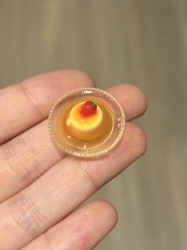 【仿真布丁甜点系列】迷你可爱小甜点模型树脂摆件创意桌面装饰