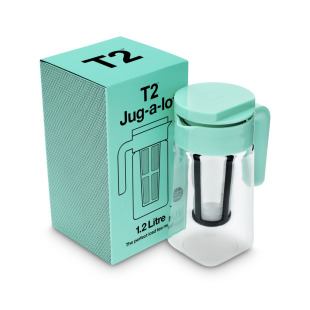 直邮T2 Jug 2.0L 澳洲代购 Lot防漏不含BPA密封冰茶壶可拆卸 1.2