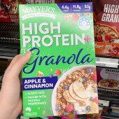 直邮Mayvers High Protein高蛋白格兰诺拉麦片 澳洲代购 燕麦 400g