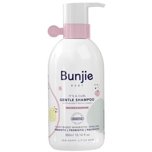 澳洲代购直邮Bunjie Baby益生菌洗护二合一纯天然温和无刺激250ml
