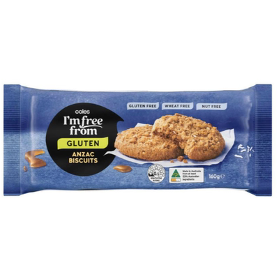 澳洲代购直邮 Coles IM Free From无麸质无坚果奶油曲奇饼干 160g