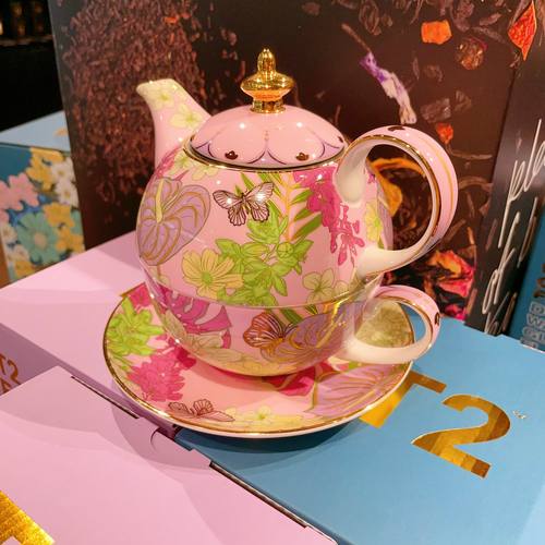 澳洲代购直邮T2 Boxed Wild At Heart Tea狂野之心系列茶壶杯套装
