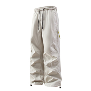 Unisex Paratrooper Pants CargoTrousers Adjustable AnkleCuffs