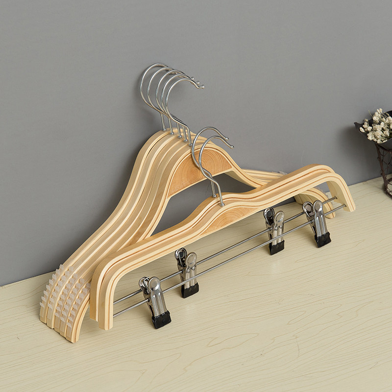 中泰实木成人儿童衣架防滑夹板木衣架衣服挂服装店衣服架撑子包邮,收纳整理,木质衣架,淘宝优惠券,粉丝福利购,淘宝优惠卷