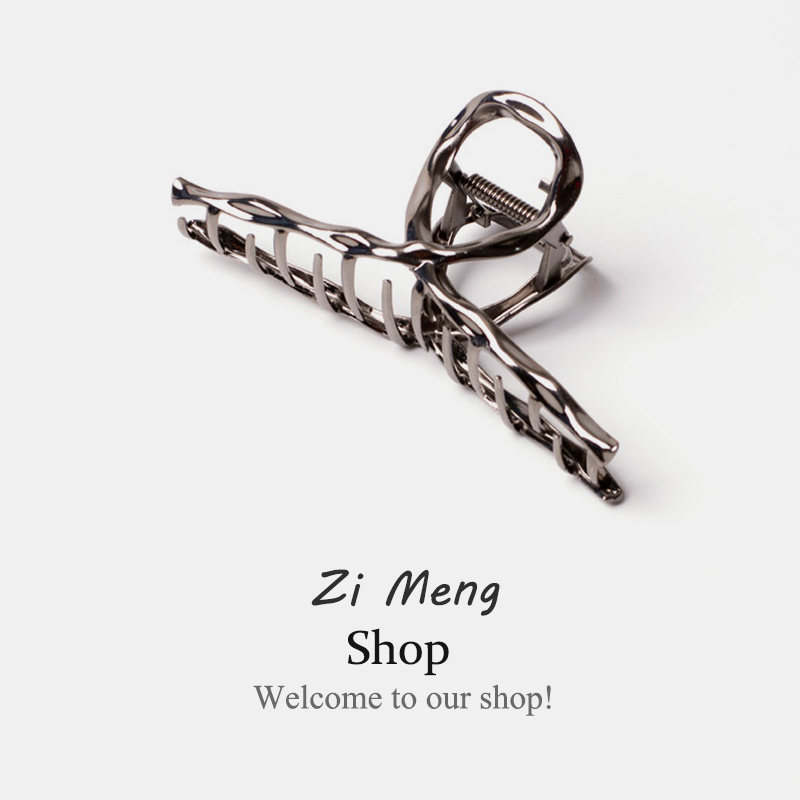 大号金属抓夹新款女盘发发夹发饰