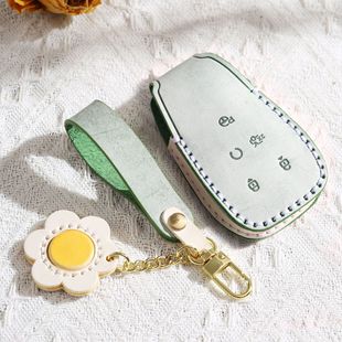 适用22款长安CS75plus钥匙套UNIT欧尚X7逸动CS35plus钥匙包壳扣女