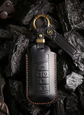 适用于老款广汽传祺钥匙套GS4 M6 GS5真皮手工GS7 GS8钥匙包壳扣