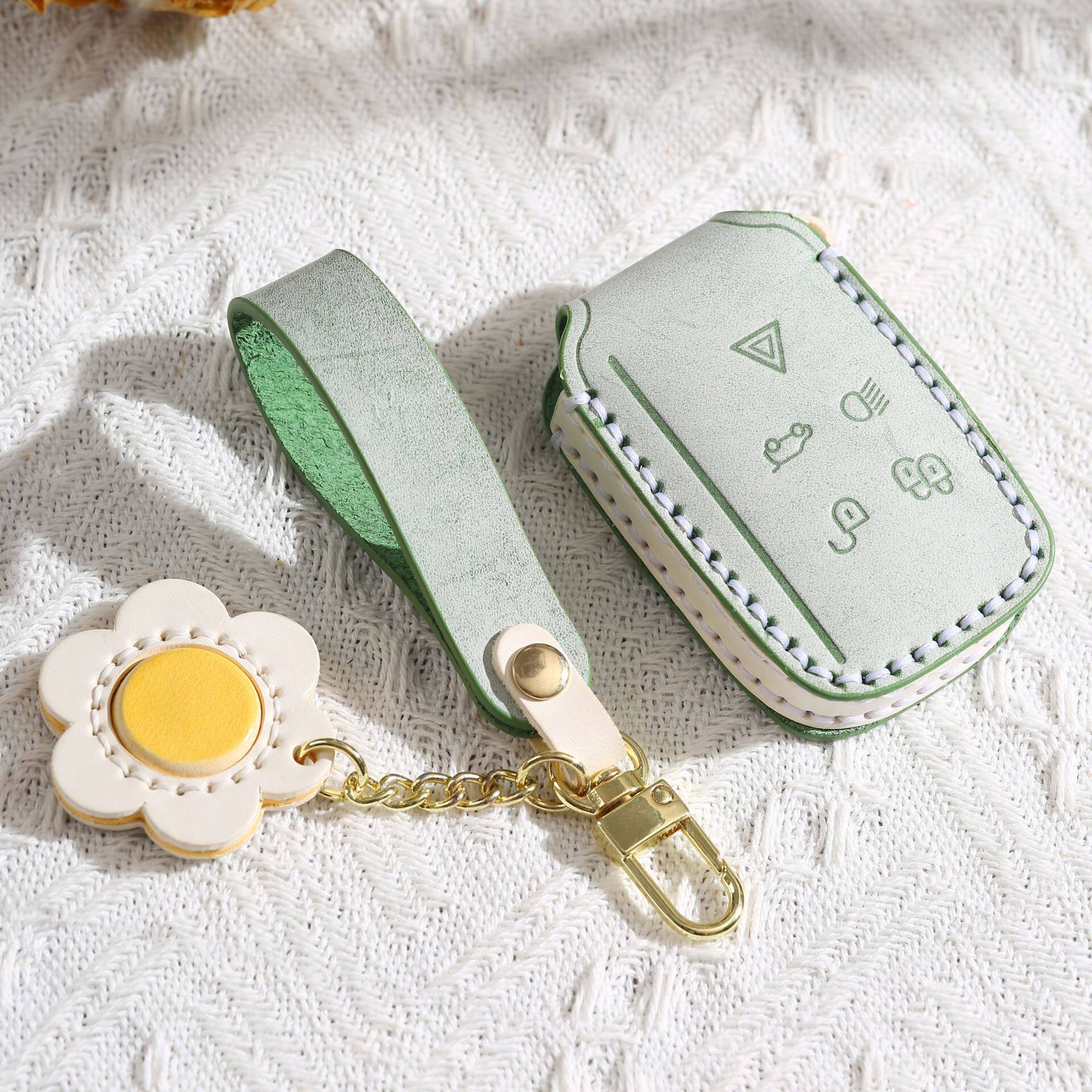 适用捷豹xjl新XFL路虎钥匙套揽胜极光神行发现xel真皮钥匙包女款