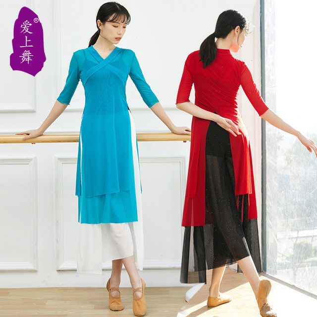 中國風古典成人飄逸紗衣跳舞衣服