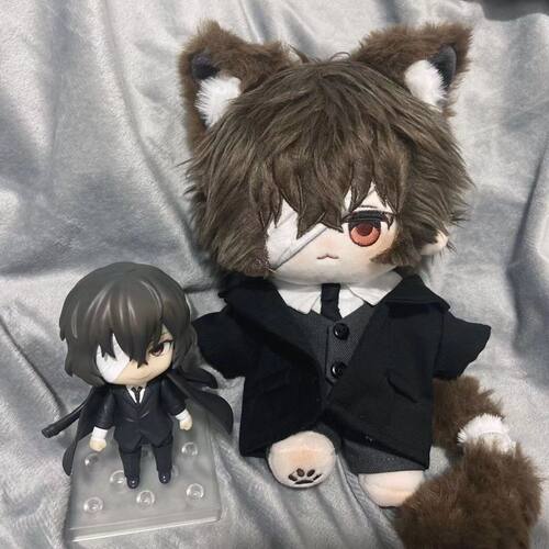 文豪野犬太宰治娃娃bjd20CM棉花娃娃失格猫猫动漫同人女节日礼物