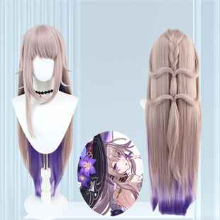 崩坏星穹铁道 大黑塔cos假发 真头皮扎发造型 cos假发 无需修剪