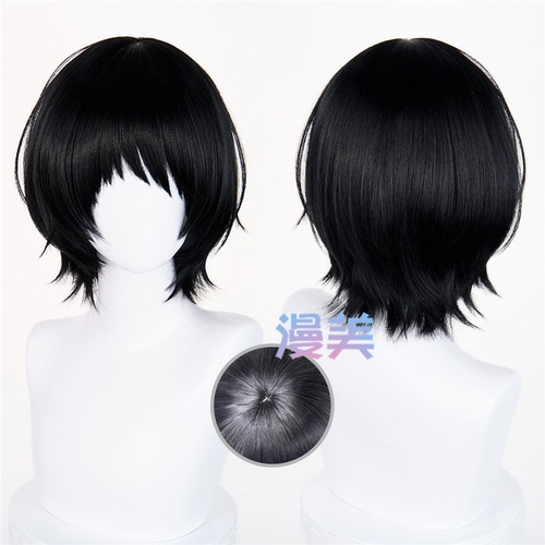 章鱼哔/噼的原罪 久世静香cos假发 头皮顶