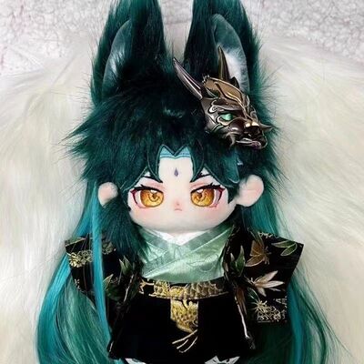【1294人收藏】原神魈属性魈棉花娃娃动漫魈哼哼游戏周边女生娃娃