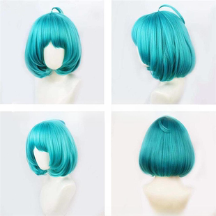 王者荣耀蔡文姬cos假发高温丝真头皮顶呆毛绑好无需大修新款
