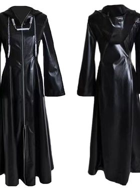 王国之心系列(Kingdom Hearts) 十三机关外袍 长外袍 cos服装