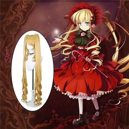 动漫cos假发蔷薇少女真红