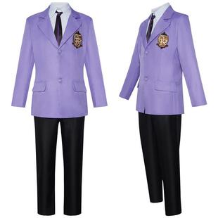 樱兰高校男公关部cos服须藤冈春绯制服cosplay二次元舞台服表演服