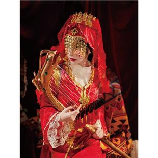 爆款现货第五人格cosplay服装昆虫学者箜篌游戏角色同款蝴蝶