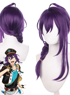 es 偶像 ALKALOID 礼濑真宵 梦幻祭 cos假发硅胶真头皮顶