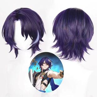 崩坏星穹铁道真理医生cos假发维里塔斯拉帝奥Dr Ratio假发