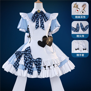 LoveLive cos服缪斯 gigo联动Cosplay全员打歌服动漫女仆装跨境