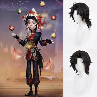 第五人格杂技演员祈雨珠cos假发真头皮顶新年皮cosplay